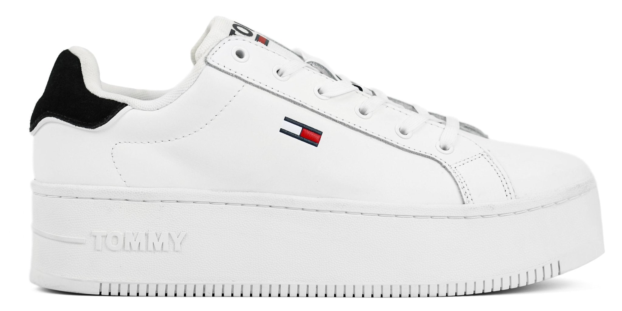 TOMMY HILFIGER Flatform Essential Sneakers - Footcourt Egypt
