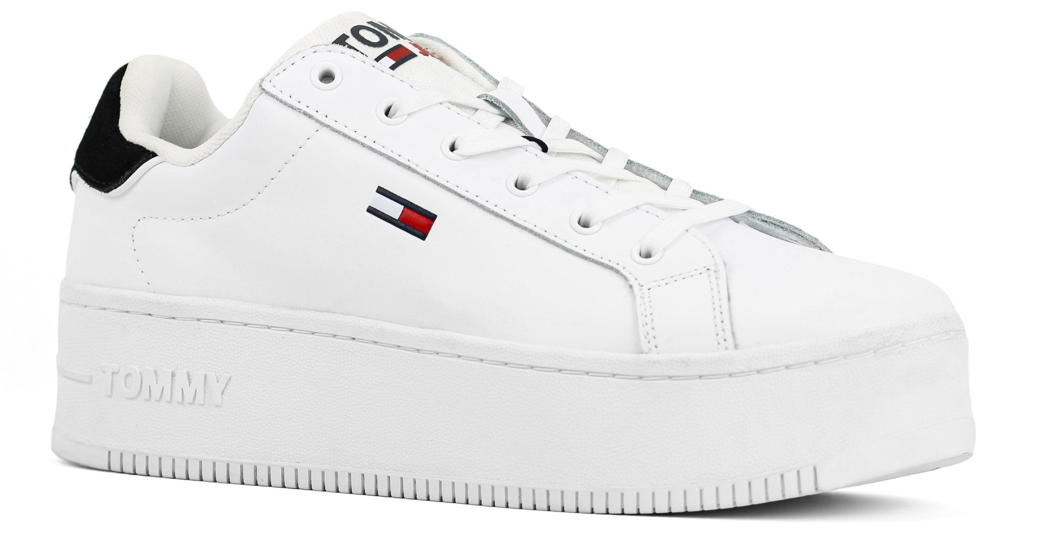 TOMMY HILFIGER Flatform Essential Sneakers - Footcourt Egypt