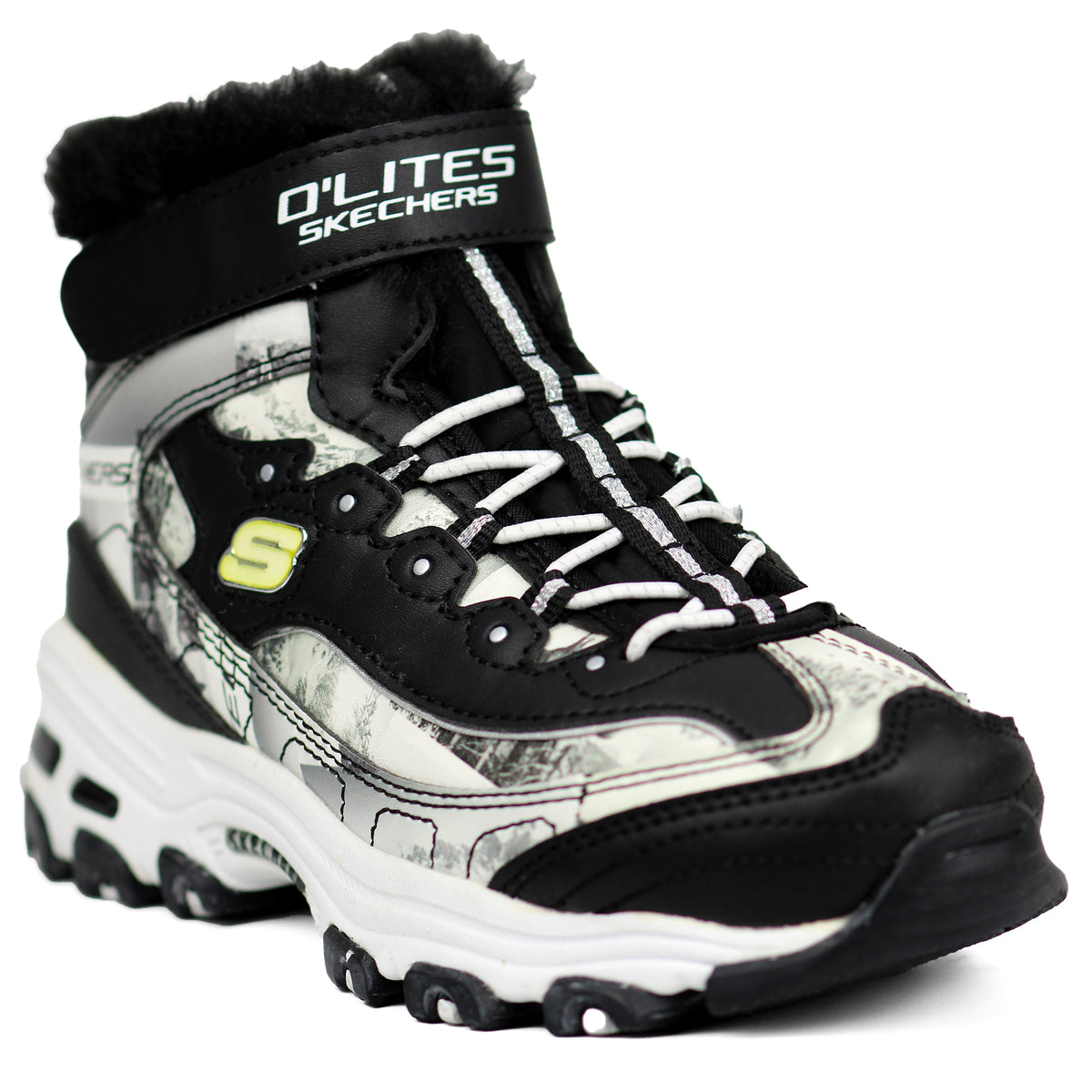 Skechers Boys D Lites Jn99 BKW - Footcourt Egypt