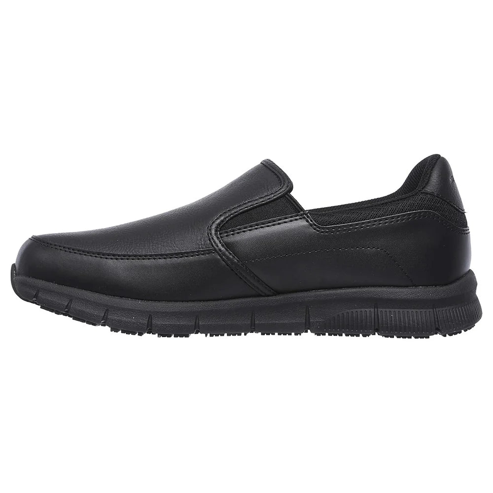 SKECHERS Work Nampa Slip Resistant -BLK - Footcourt Egypt