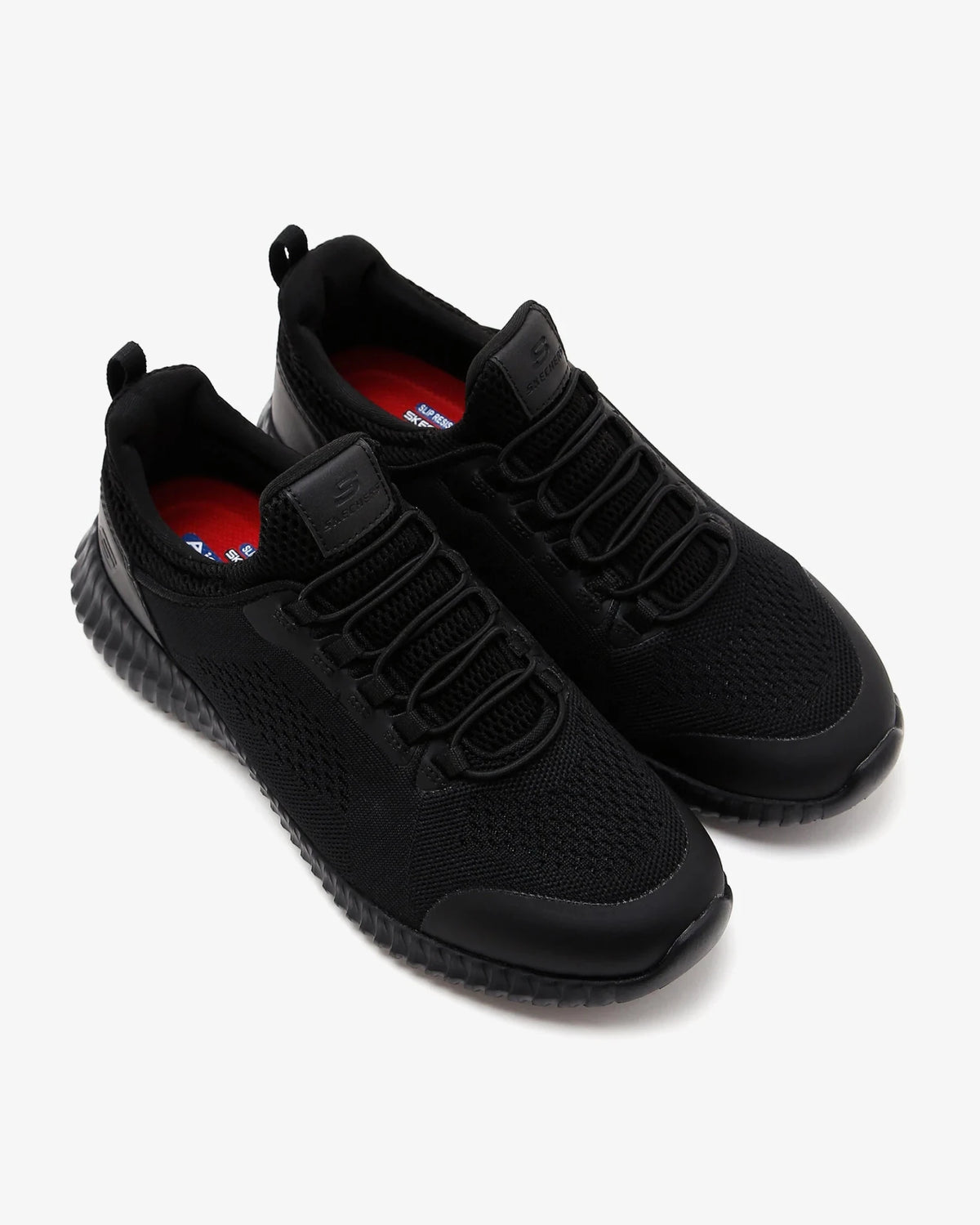 SKECHERS Essnock Carrboro SR-BLK - Footcourt Egypt