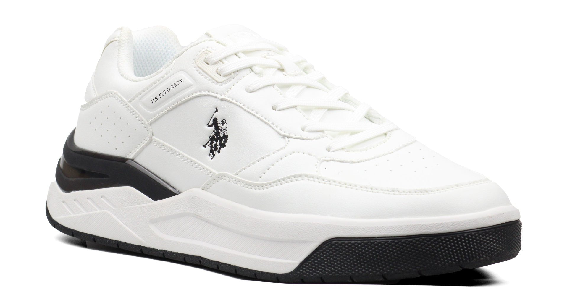 U.S. POLO Eco - leather lace - up sneakers - Footcourt Egypt