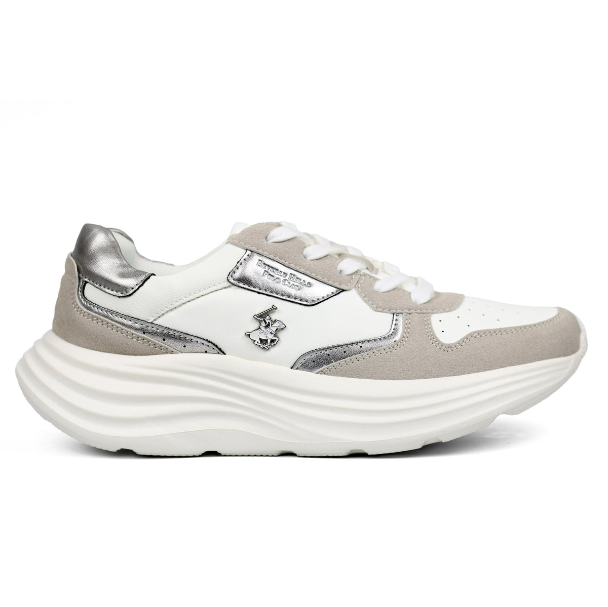 Beverly Hills Polo Club Kenny-W8 Sneakers Wh - Footcourt Egypt