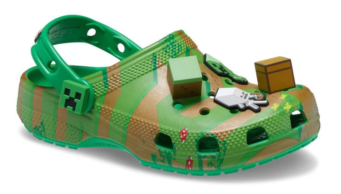 CROCS CLASSIC ELEVATED MINECRAFT CLOG K - Footcourt Egypt