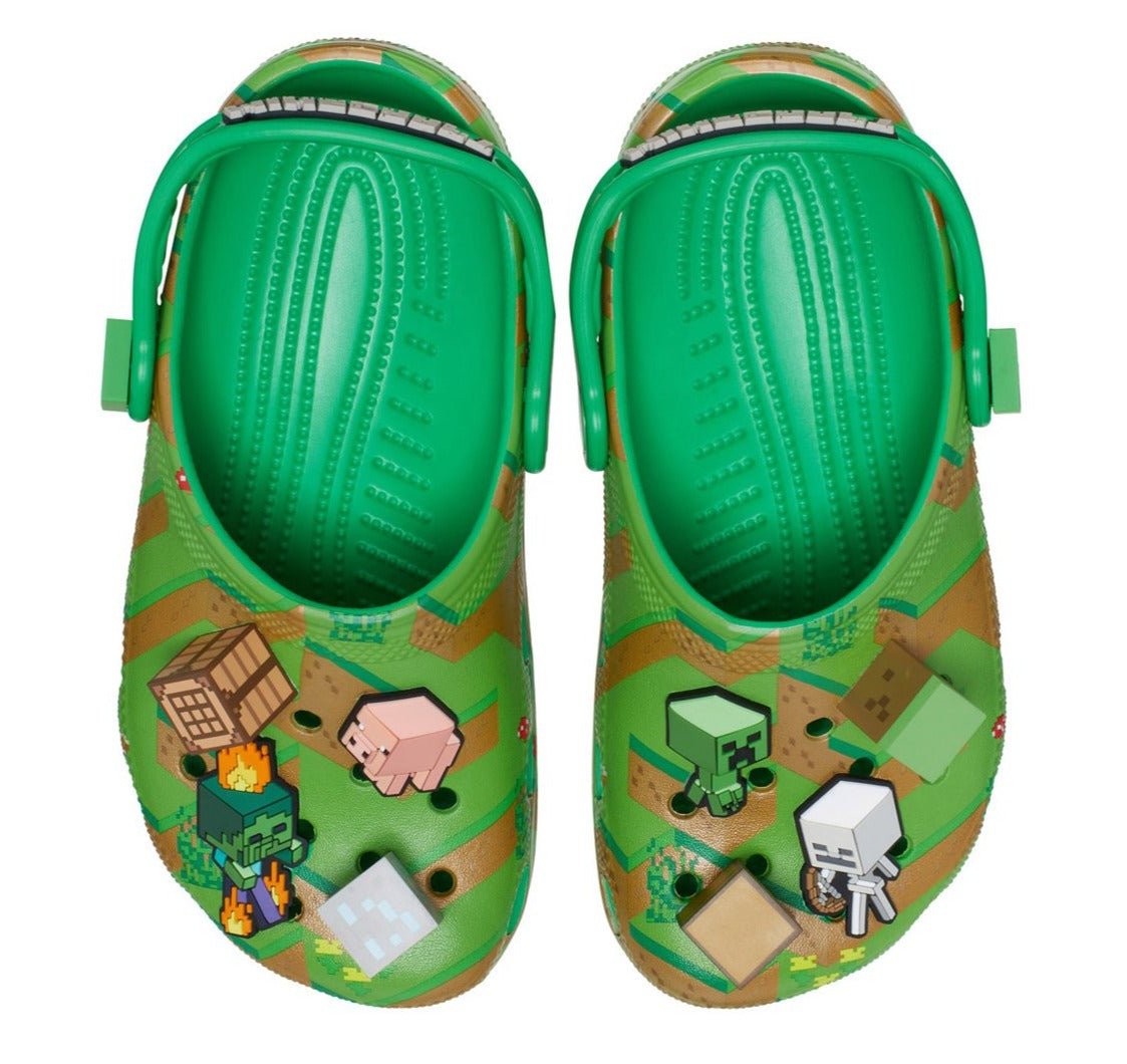 CROCS CLASSIC ELEVATED MINECRAFT CLOG K - Footcourt Egypt