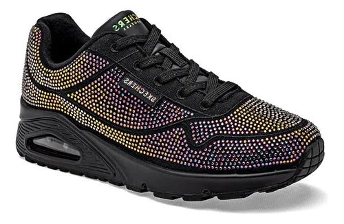 SKECHERS Street Uno Disco Rave Rhinestone Tennis - Footcourt Egypt