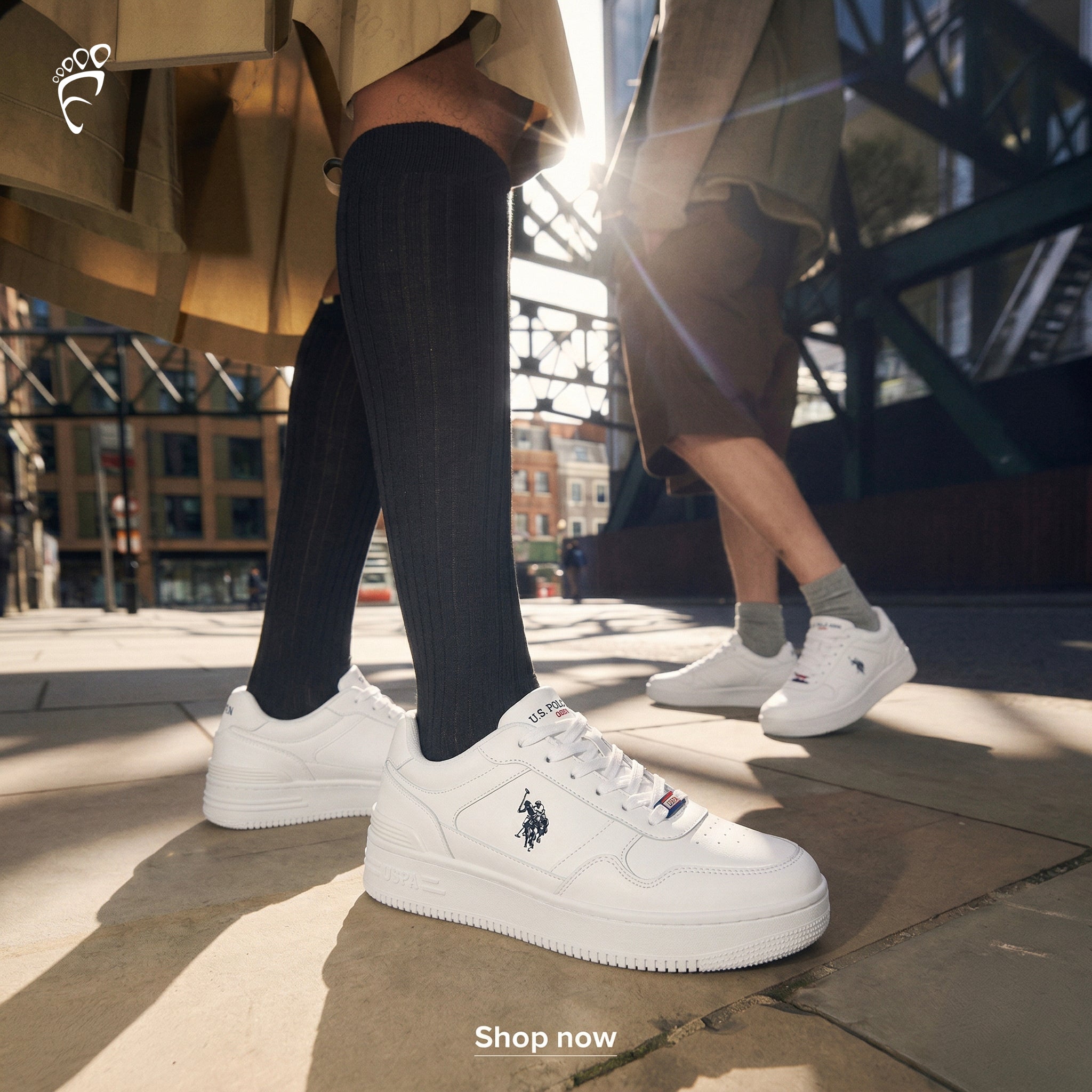U.S. Polo COST 5PR Unisix Sneakers - Footcourt Egypt
