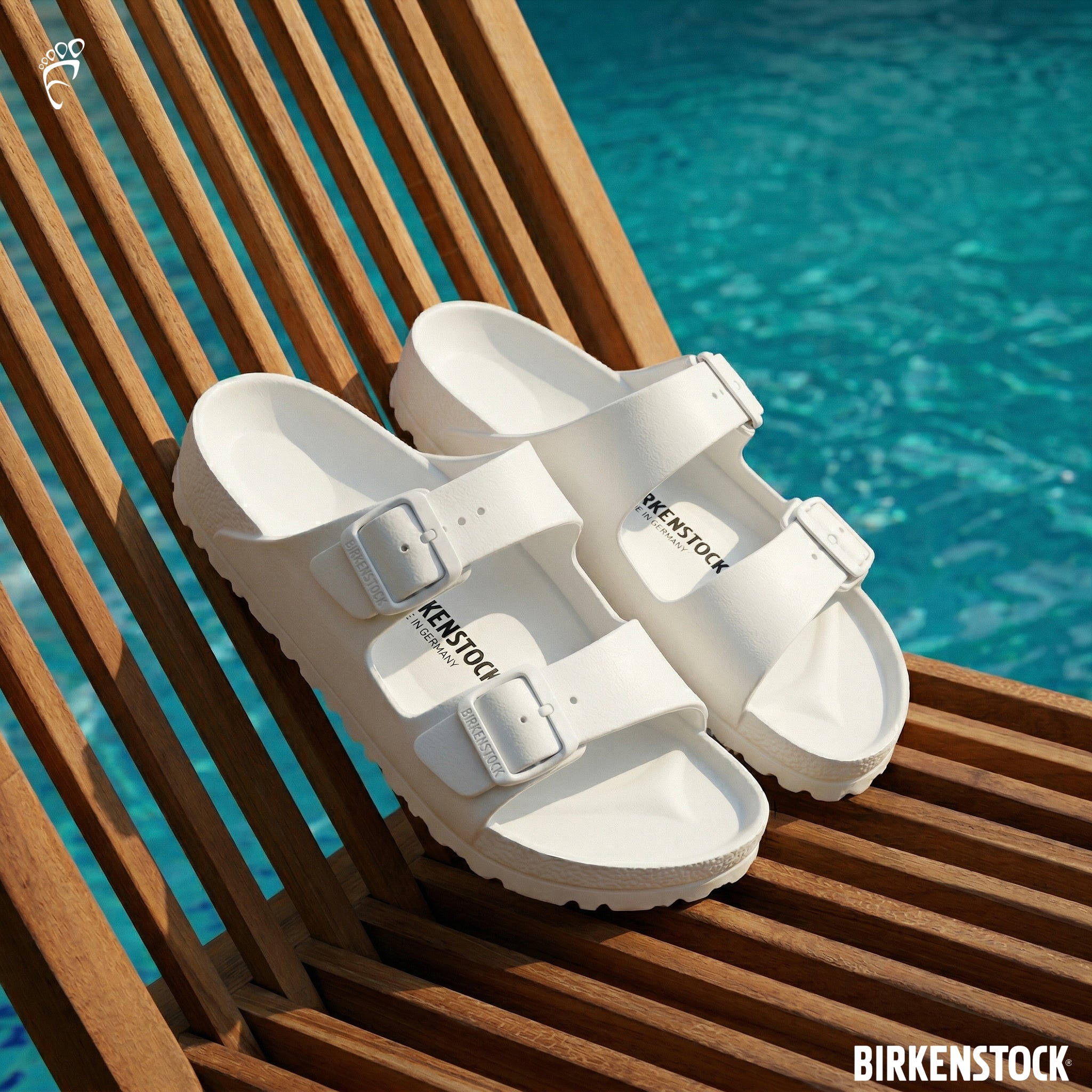 BIRKENSTOCK Arizona Essentials EVA WHITE - Footcourt Egypt