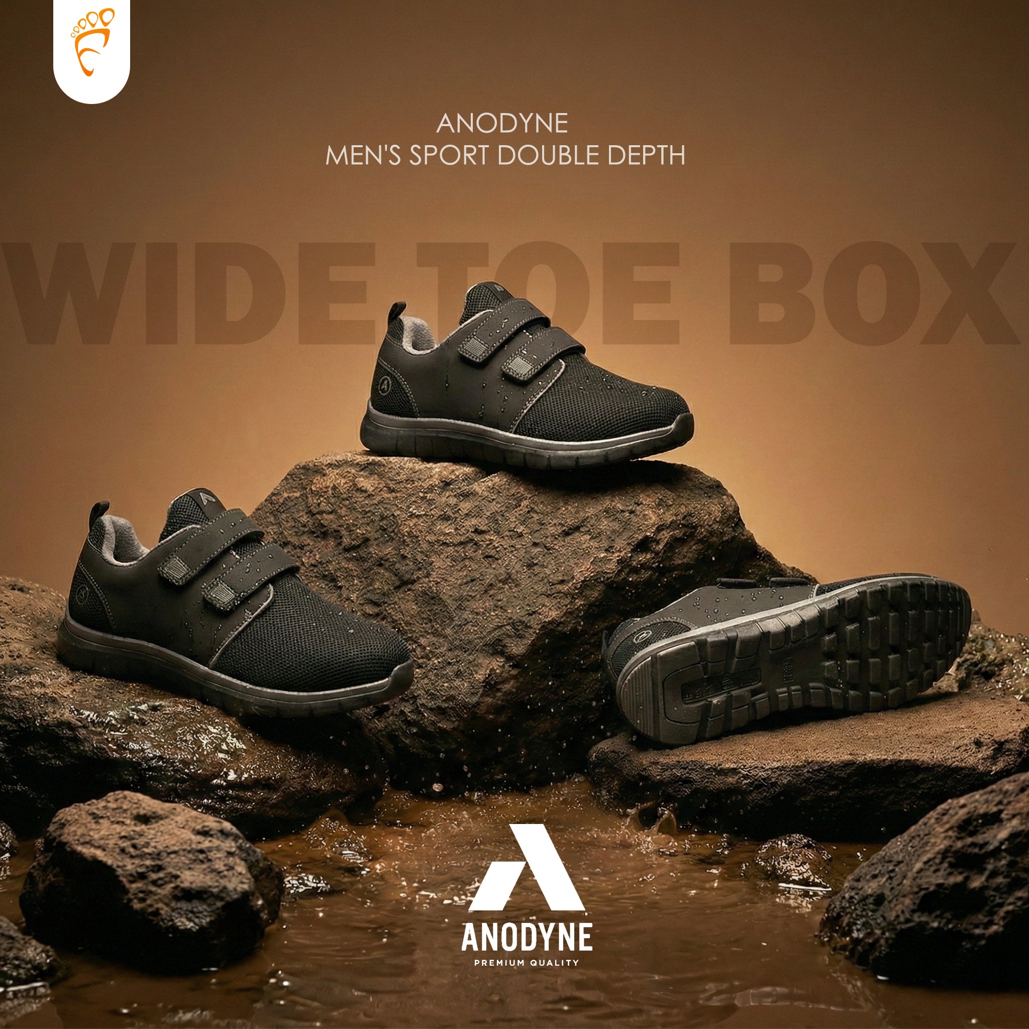 ANODYNE Men's Sport Double Depth - Footcourt Egypt