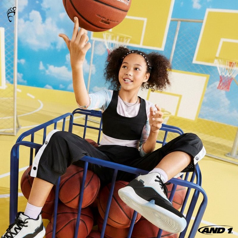 AND1 Little Lace - up closure Round toe Basketball - Footcourt Egypt