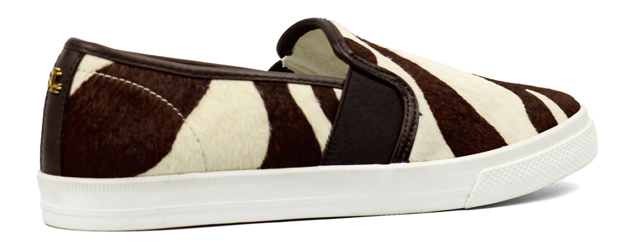 RALPH LAUREN Jinny Faux - Leather Trainer - Footcourt Egypt