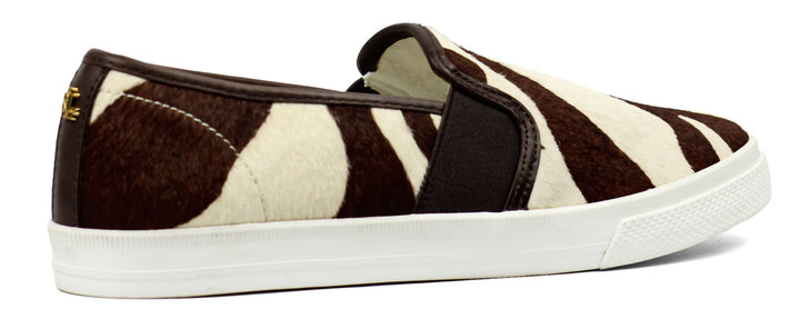 RALPH LAUREN Jinny Faux - Leather Trainer - Footcourt Egypt