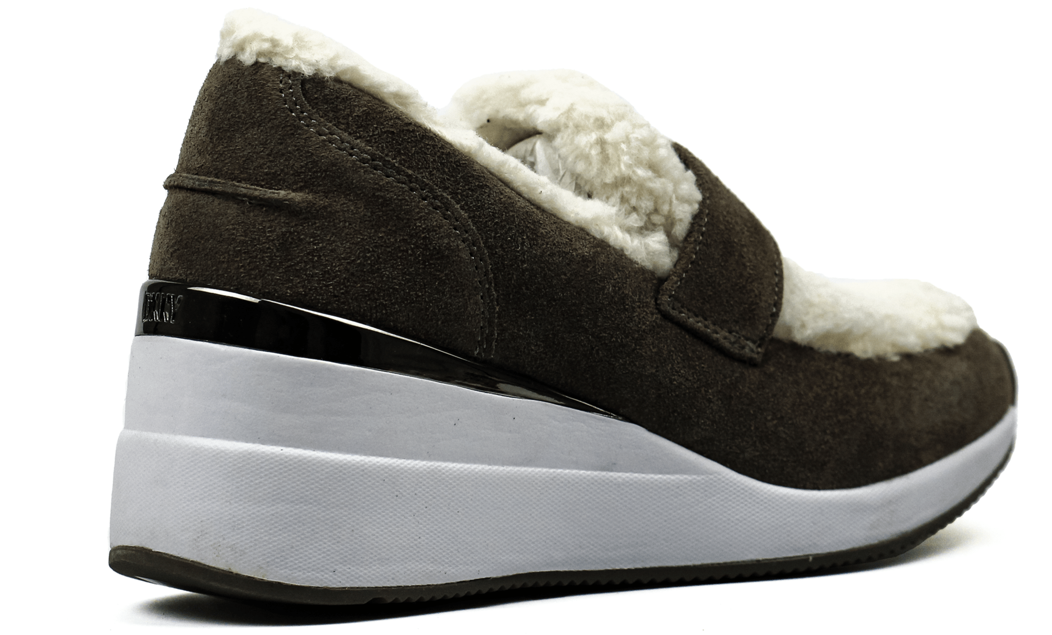 DKNY furWedge Knit Sneaker - Footcourt Egypt