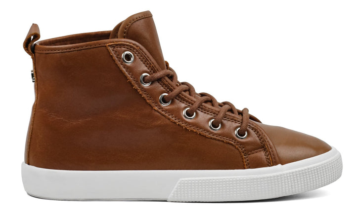 RALPH LAUREN Jinger Leather High Top - Footcourt Egypt