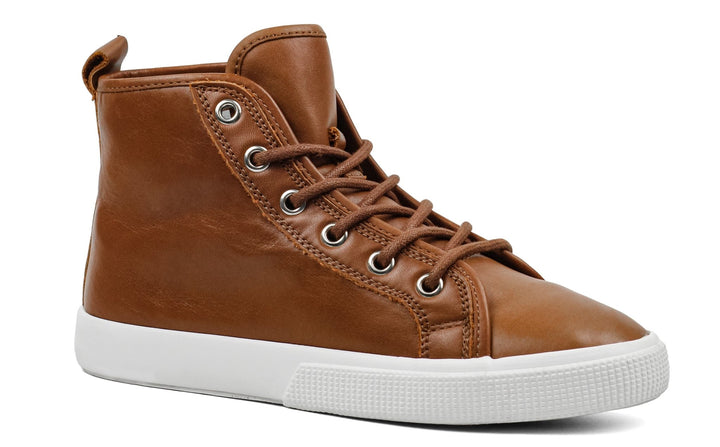RALPH LAUREN Jinger Leather High Top - Footcourt Egypt