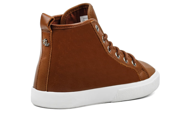 RALPH LAUREN Jinger Leather High Top - Footcourt Egypt