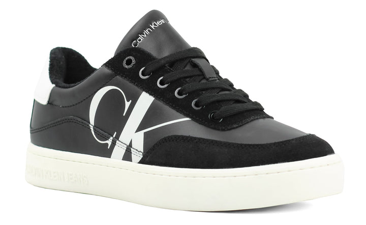 CALVIN KLEIN CLASSIC CUPSOLE LACEUP MIX LTH - Footcourt Egypt