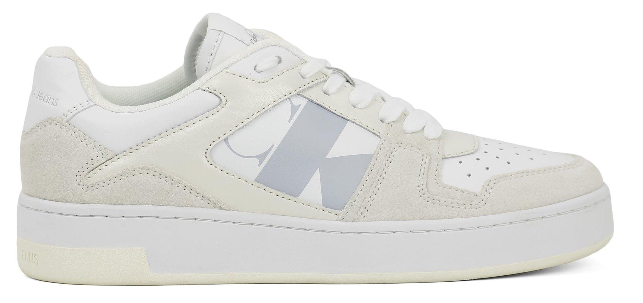 CALVIN KLEIN Basket Cupsole Laceup Mix Lth Wn - Footcourt Egypt