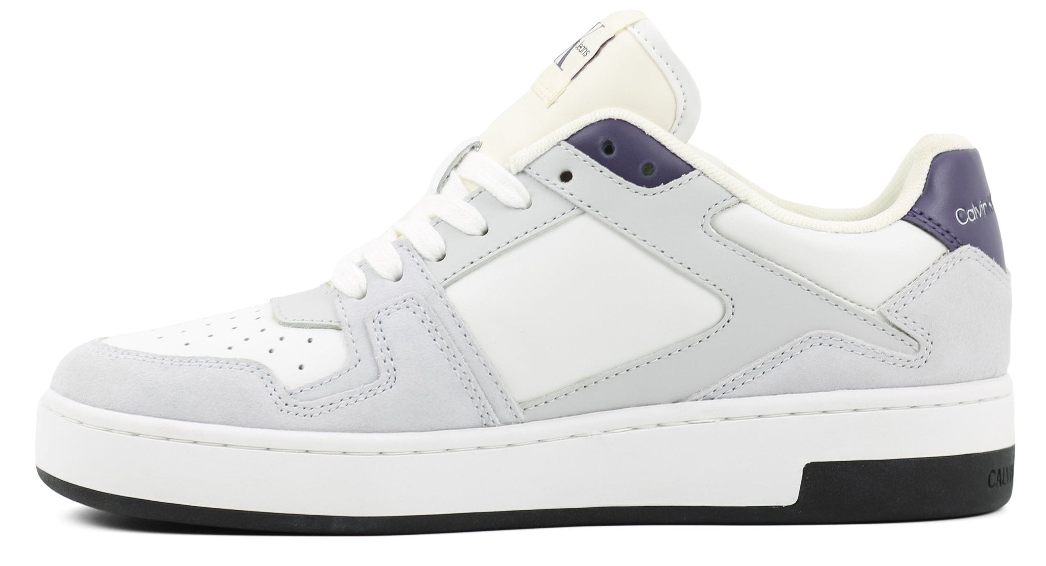 CALVIN KLEIN Basket Cupsole Laceup Mix sneakers - Footcourt Egypt