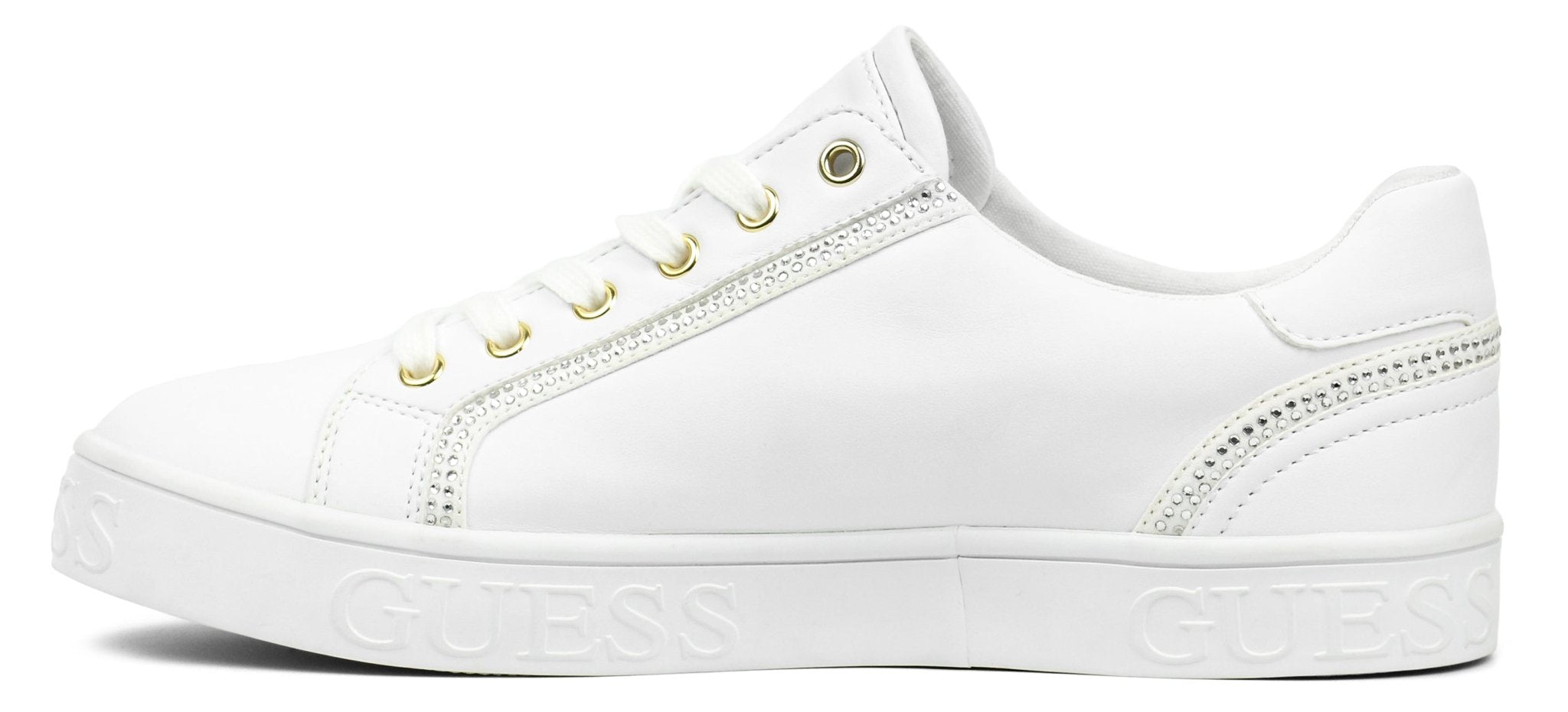 Guess Look At Faux Leather Low - top - Footcourt Egypt