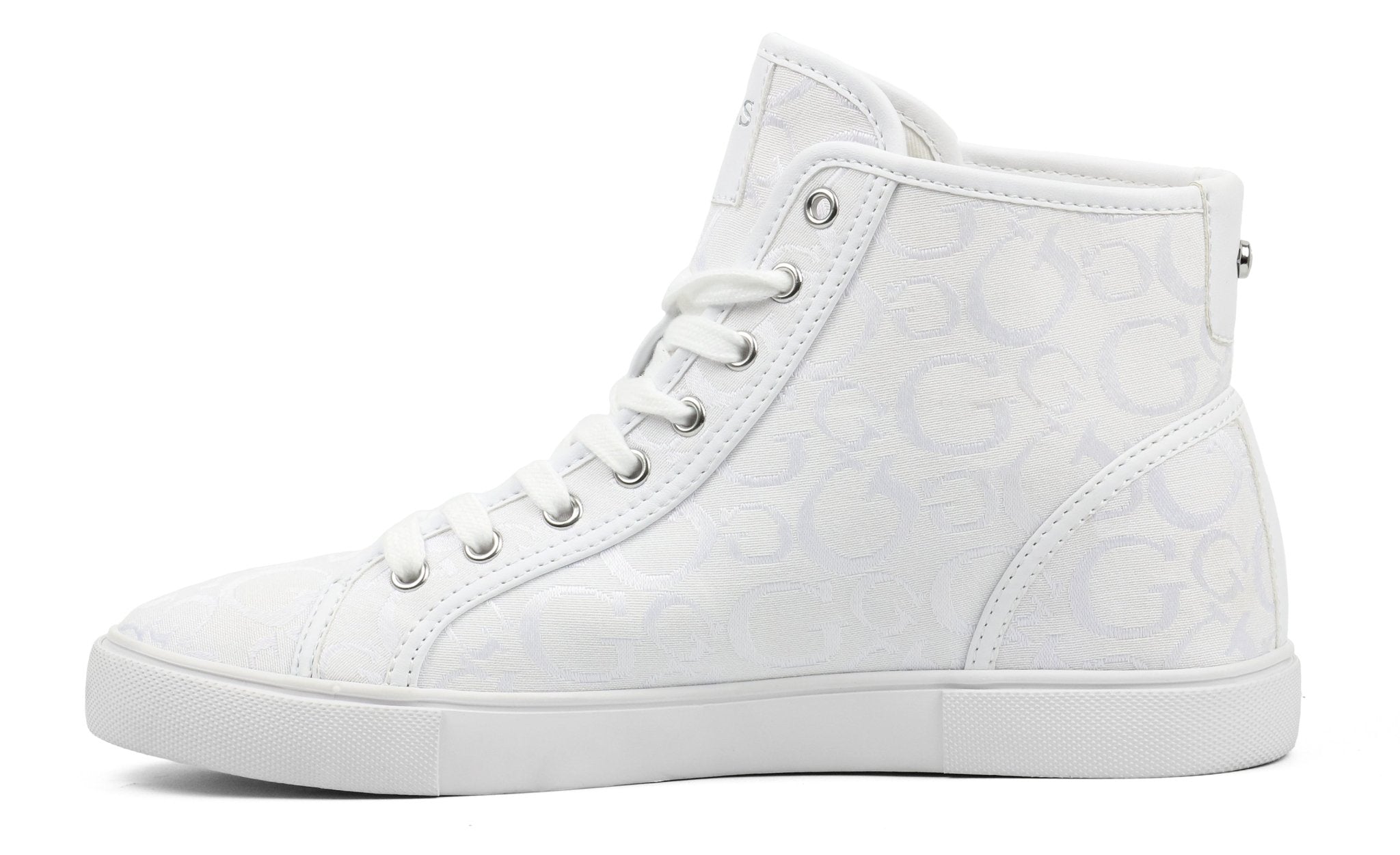 Guess Canvas & Leather High - top - Footcourt Egypt