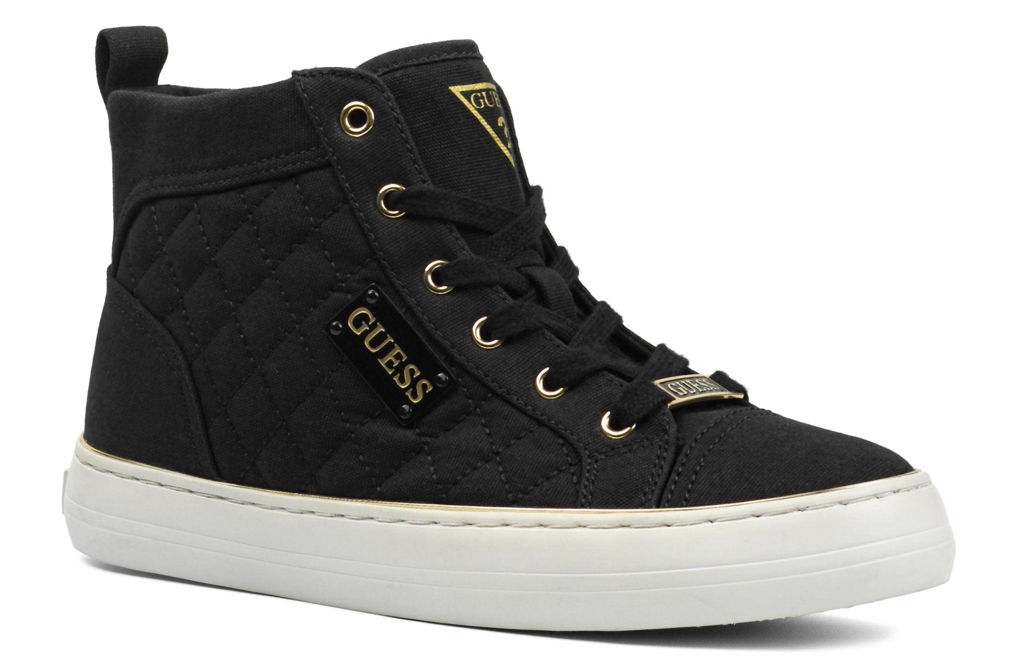 Guess Canvas & Leather High - top - Footcourt Egypt