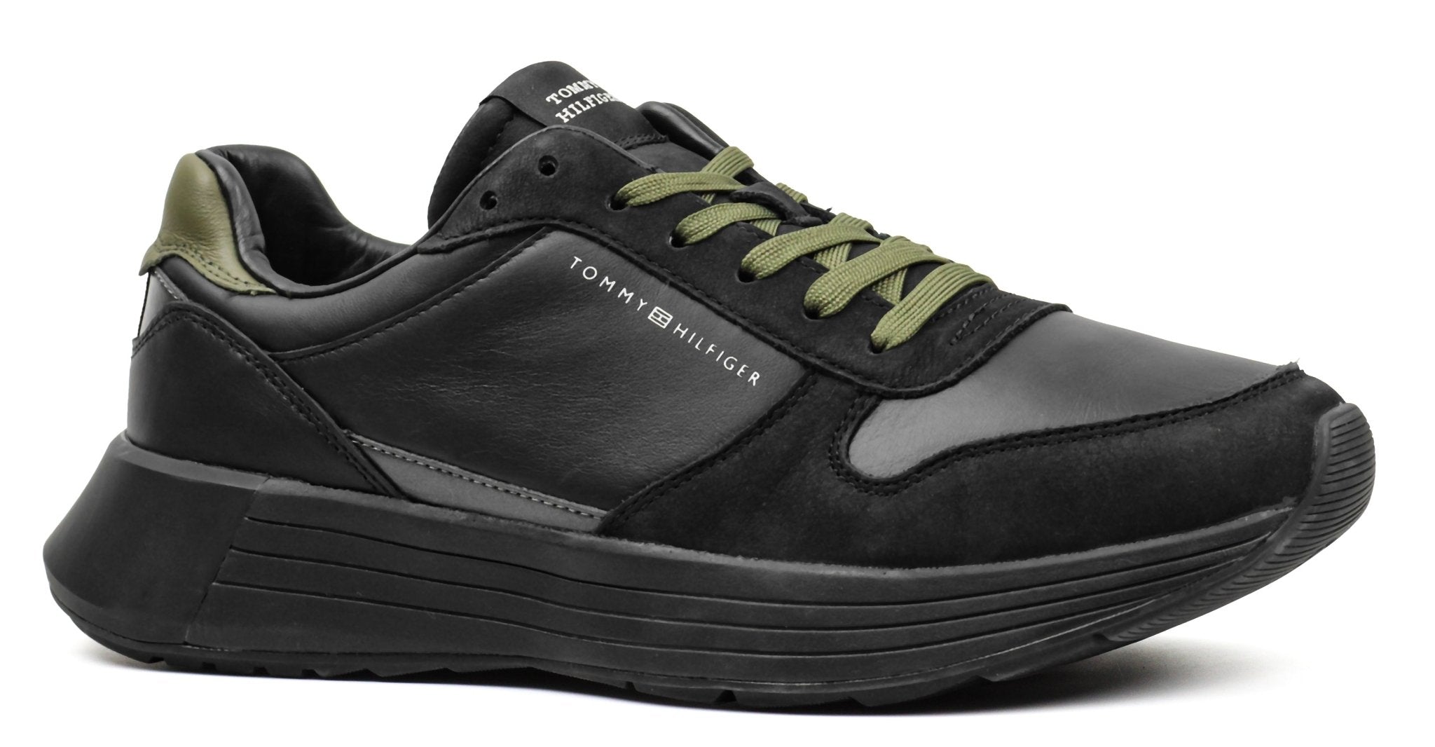 TOMMY HILFIGER Classic leather Elevated Runner Mix - Footcourt Egypt