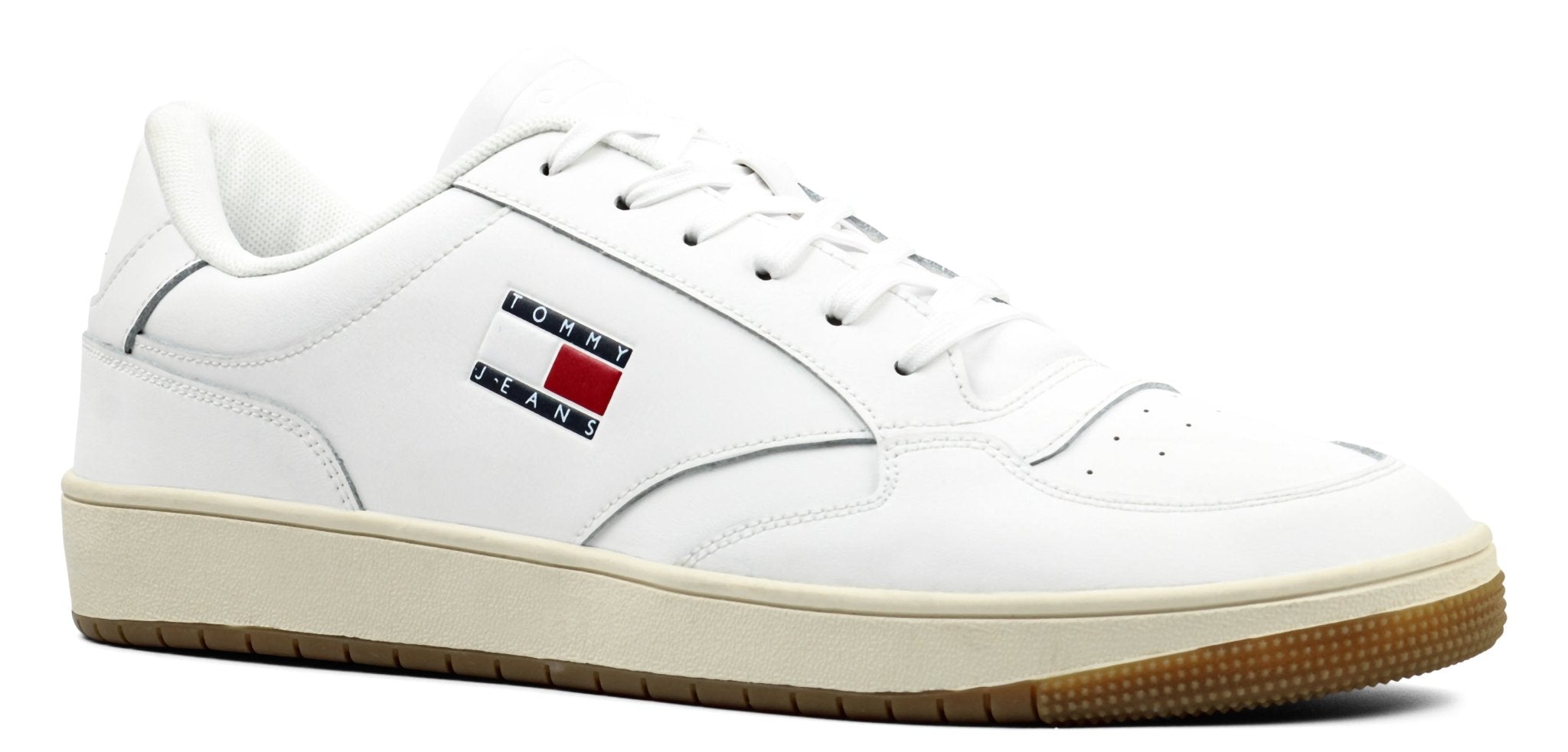Tommy Hilfiger Retro Leather Cupsole Trainers - Footcourt Egypt