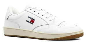Tommy Hilfiger Retro Leather Cupsole Trainers - Footcourt Egypt