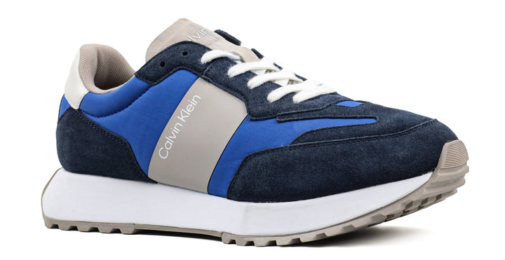 Calvin Klein Low Top Lace Up Mix Sneakers - Footcourt Egypt