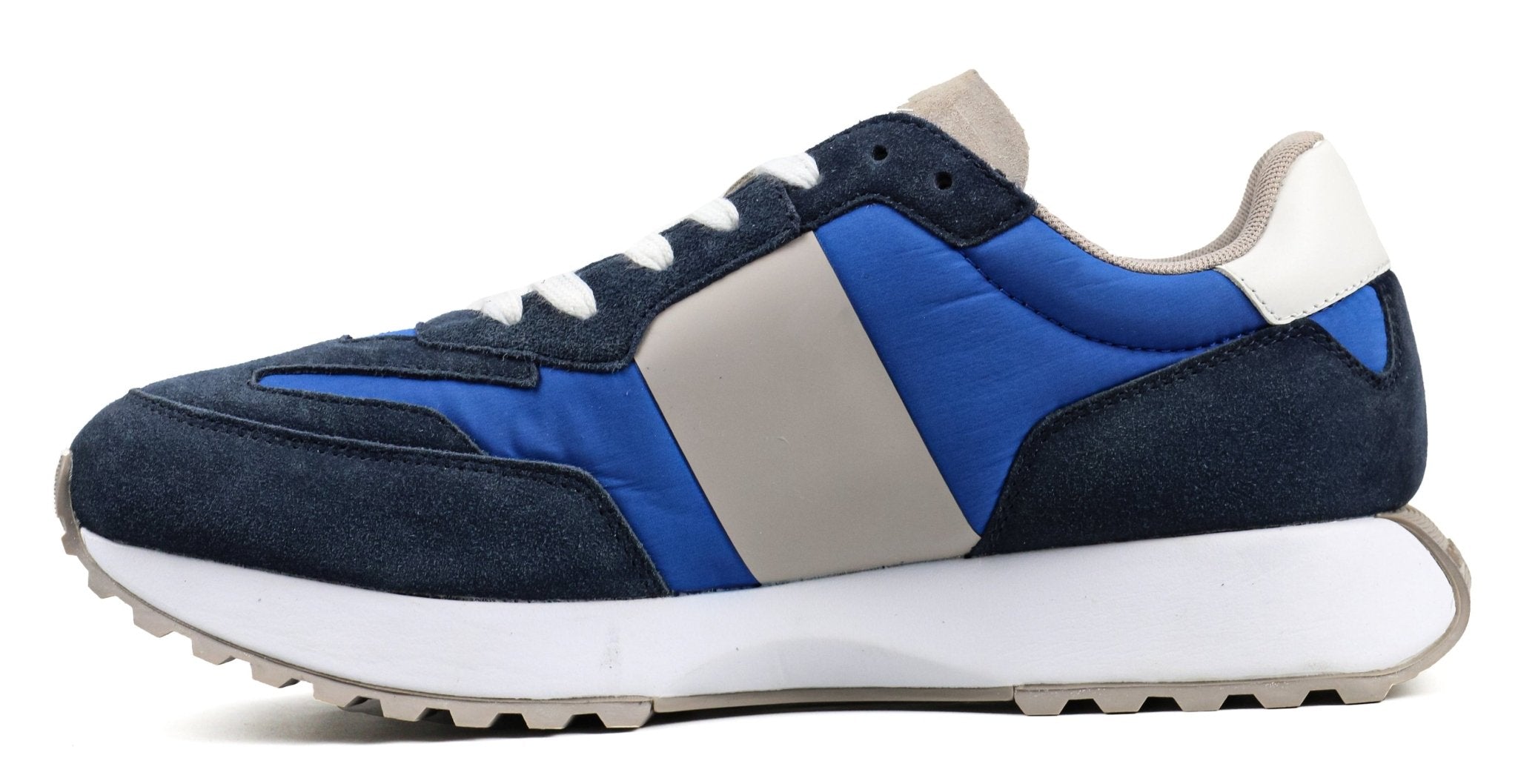 Calvin Klein Low Top Lace Up Mix Sneakers - Footcourt Egypt