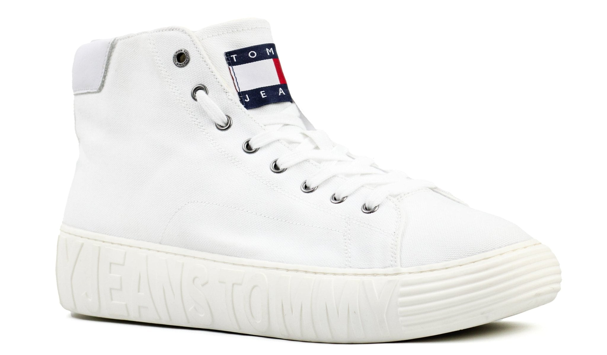 TOMMY HILFIGER NEW CUPSOLE CANVAS - Footcourt Egypt