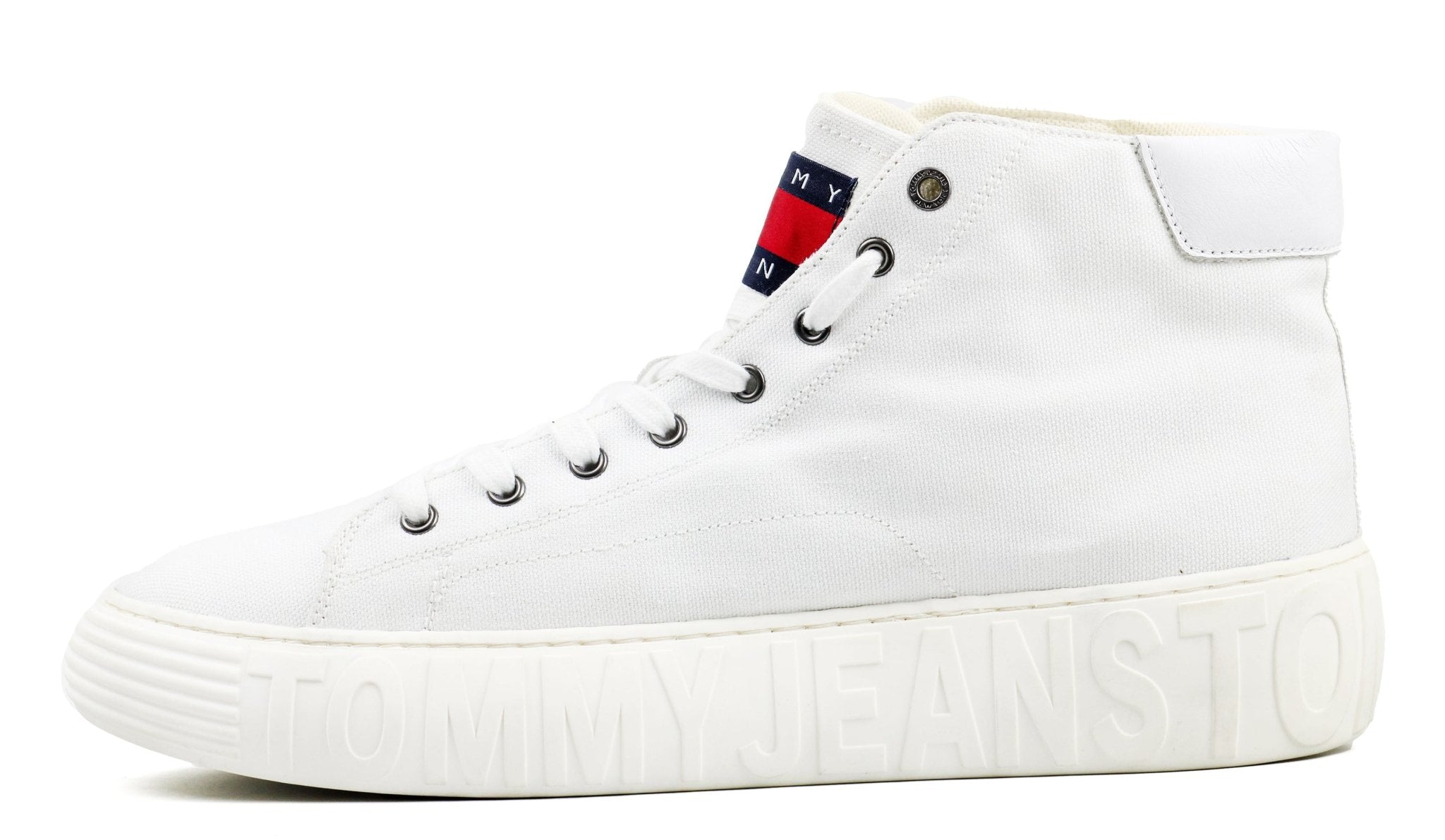 TOMMY HILFIGER NEW CUPSOLE CANVAS - Footcourt Egypt