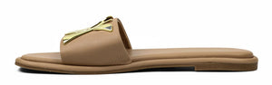 DKNY Idalie Logo Slide Sandal - Footcourt Egypt