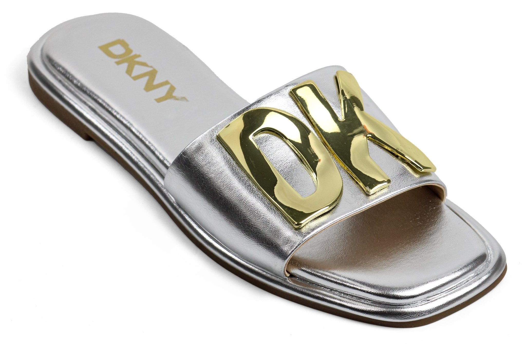 DKNY Idalie Logo Slide Sandal - Footcourt Egypt