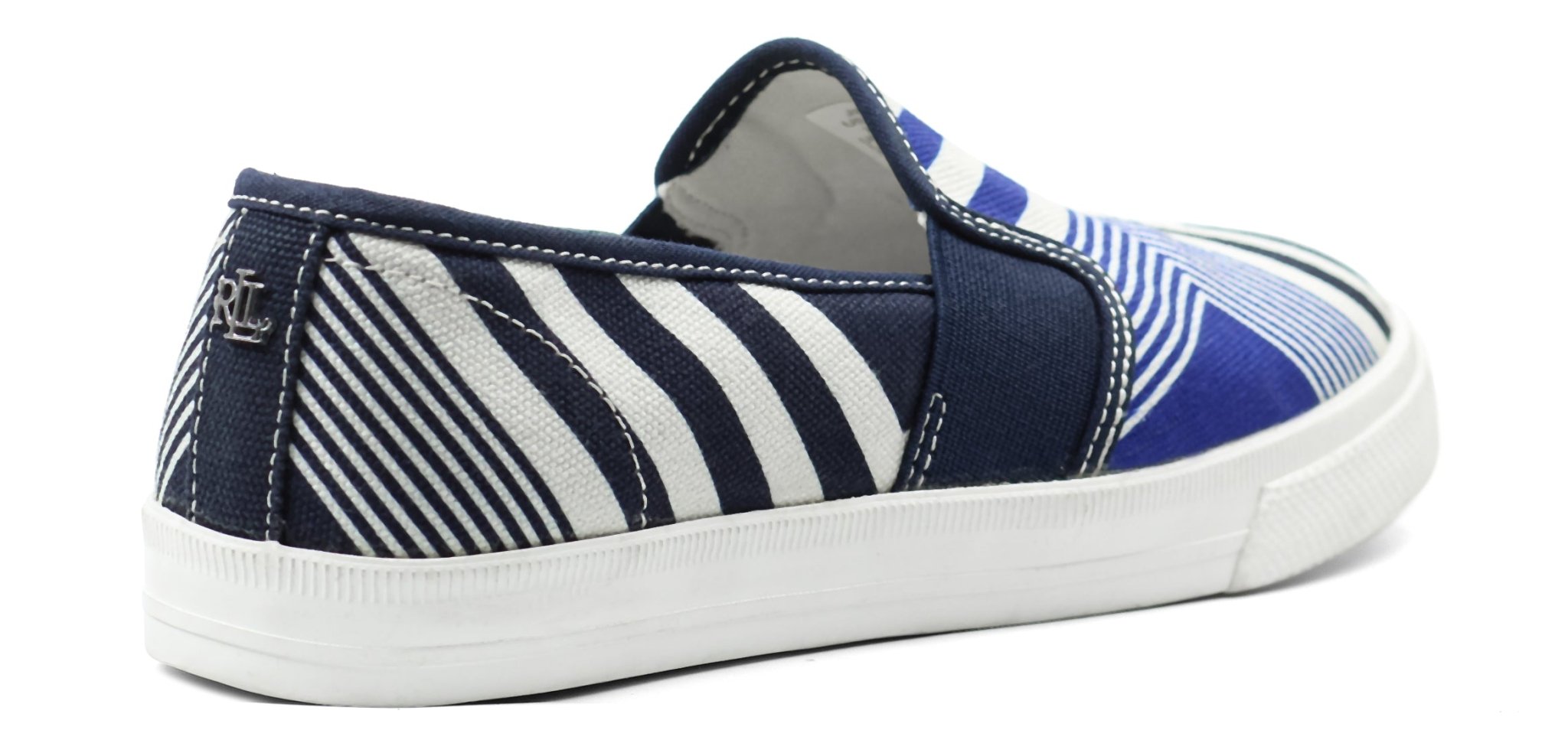 RALPH LAUREN Jinny Faux - Leather Trainer - Footcourt Egypt
