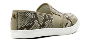 RALPH LAUREN Jinny Faux - Leather Trainer - Footcourt Egypt