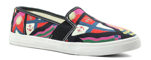 RALPH LAUREN Jinny Faux - Leather Trainer - Footcourt Egypt
