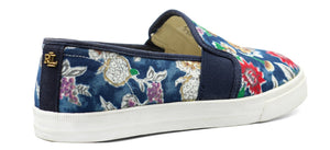 RALPH LAUREN Jinny Faux - Leather Trainer - Footcourt Egypt