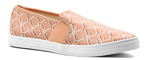 RALPH LAUREN Jinny Faux - Leather Trainer - Footcourt Egypt