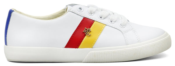 RALPH LAUREN Janson Leather Sneakers - Footcourt Egypt