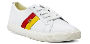 RALPH LAUREN Janson Leather Sneakers - Footcourt Egypt