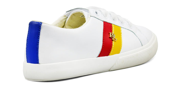 RALPH LAUREN Janson Leather Sneakers - Footcourt Egypt