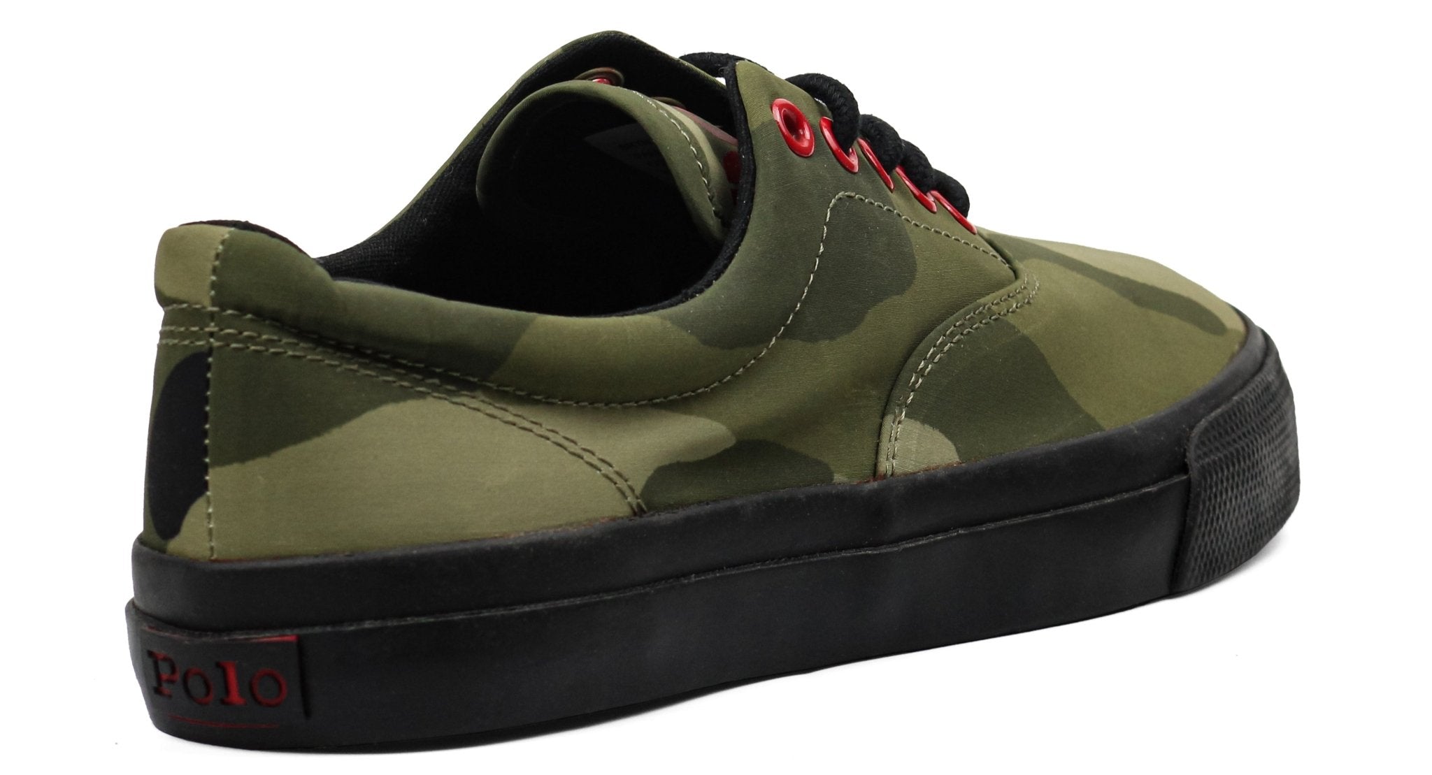 RALPH LAUREN Bryn Canvas Camo Sneaker - Footcourt Egypt