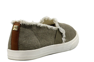 RALPH LAUREN Jinny Fray Faux - Leather Trainer - Footcourt Egypt
