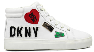DKNY Coreen City Signs Lace Up Sneakers B - Footcourt Egypt