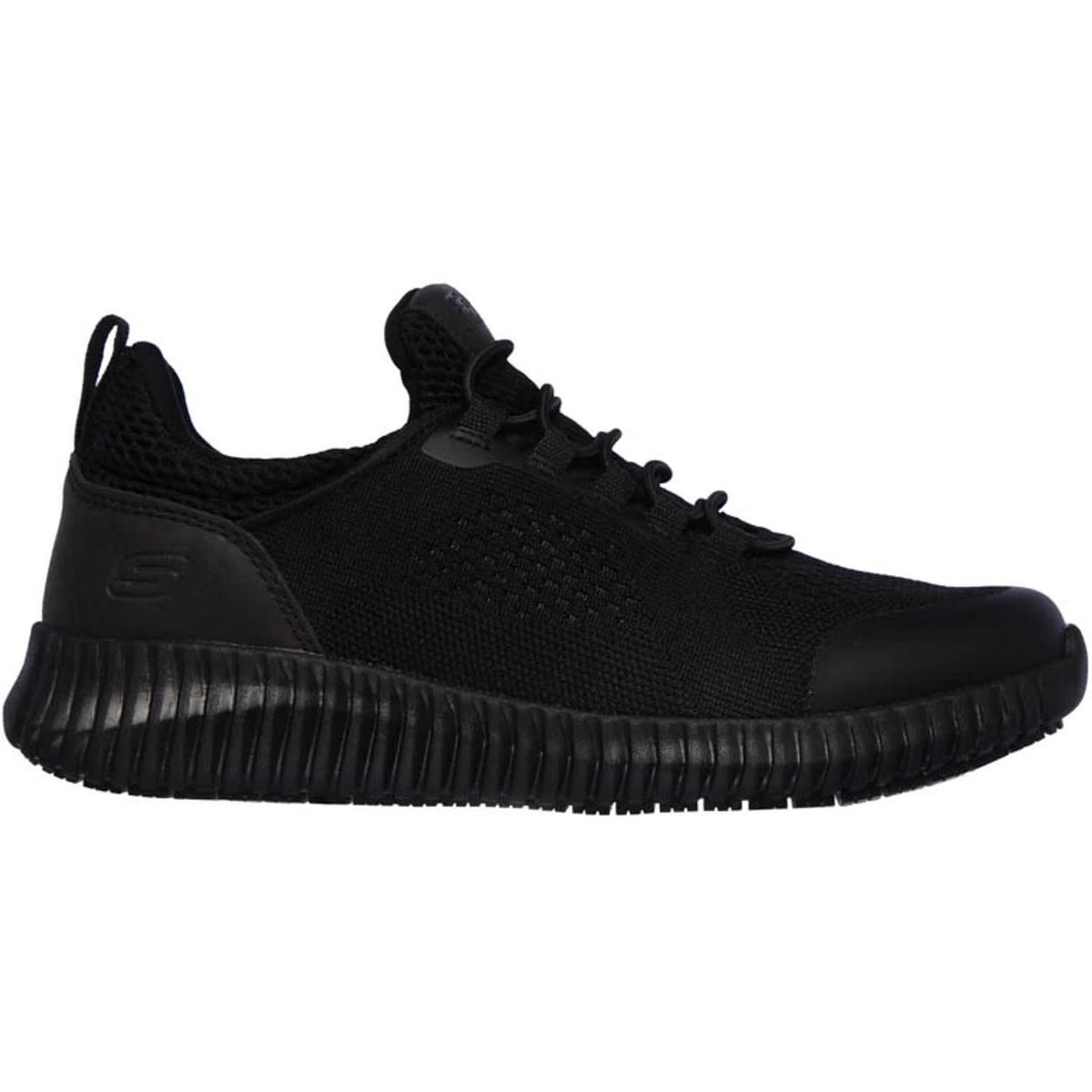 SKECHERS Essnock Carrboro SR-BLK - Footcourt Egypt