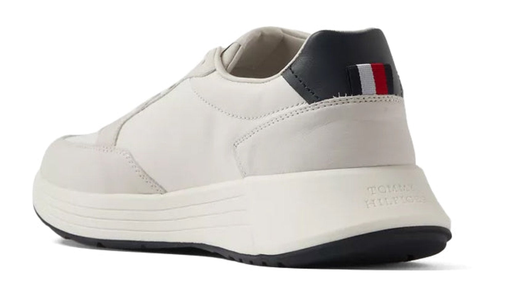 TOMMY HILFIGER Elevated Leather Running Trainers - Footcourt Egypt