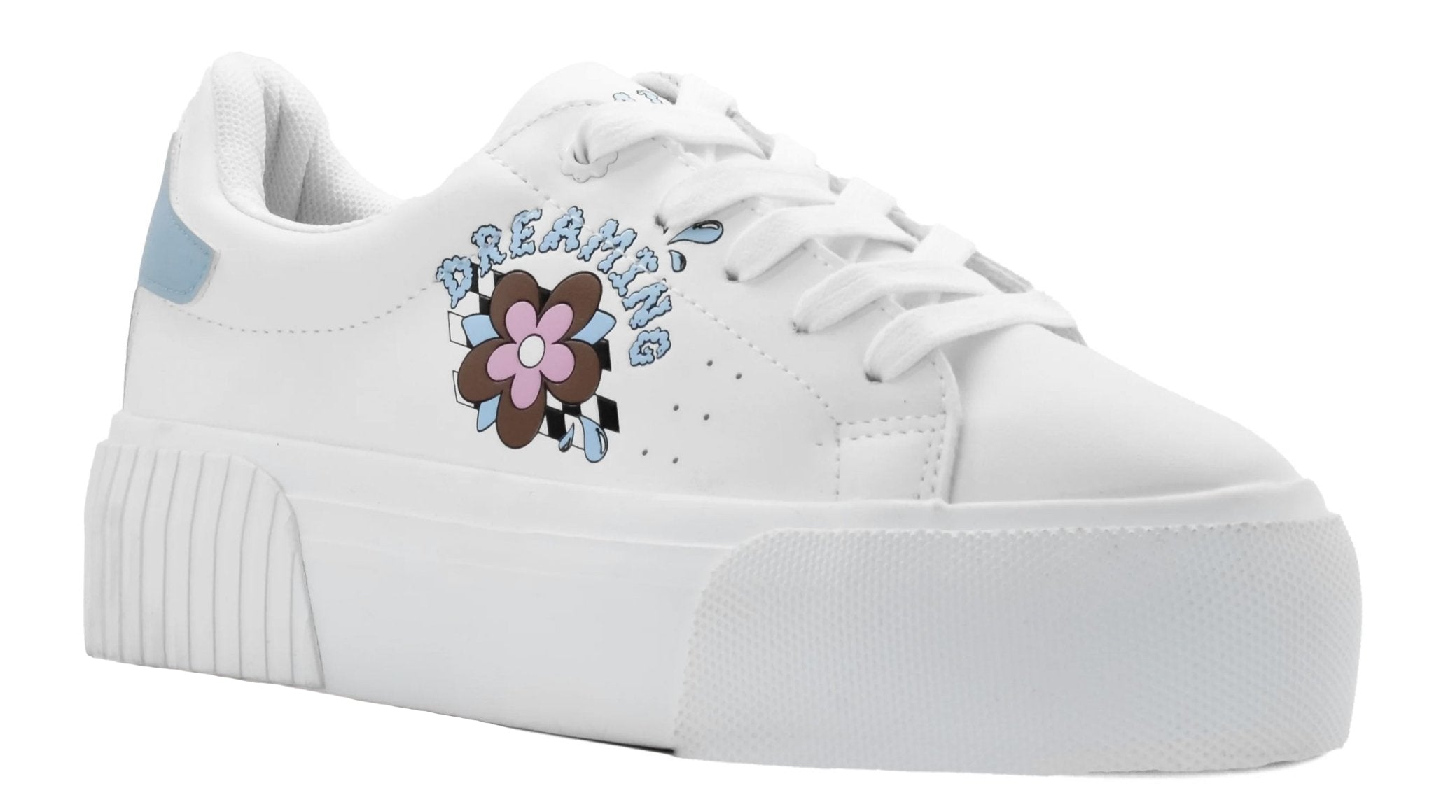 BERSHKA FLORAL PRINT TRAINERS - Footcourt Egypt