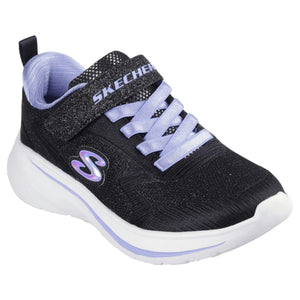 SKECHERS Wave 92 Girls Shoes bk - Footcourt Egypt